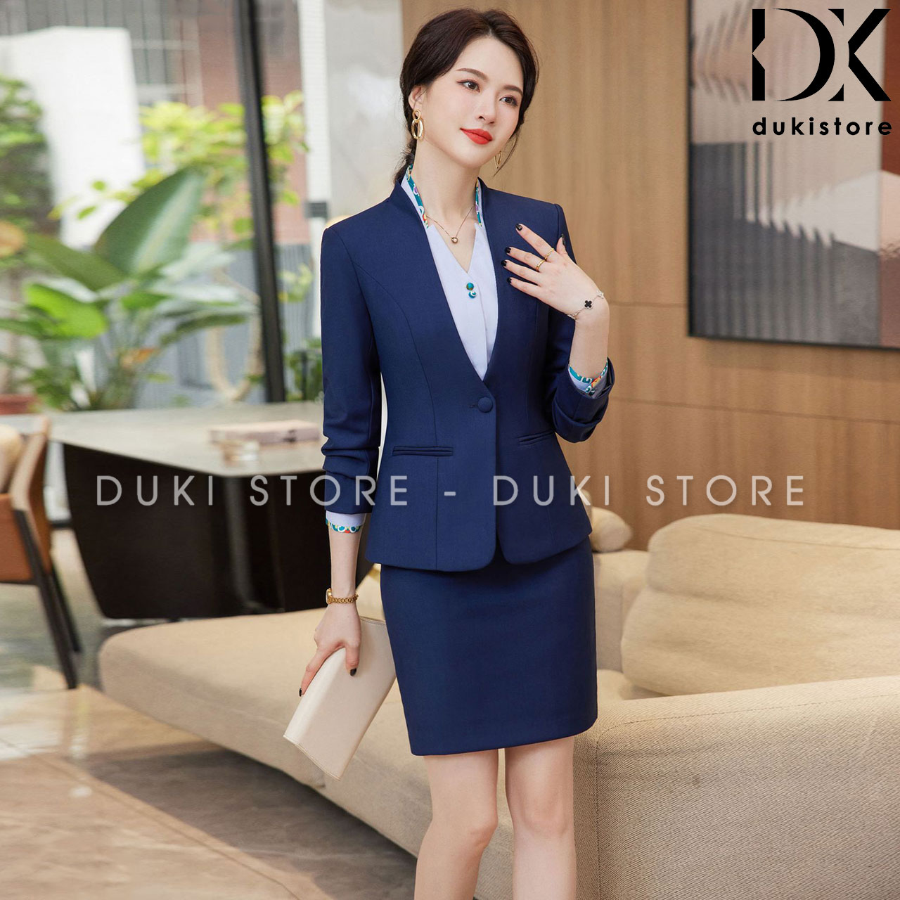 bộ vest nữ 1 cúc màu xanh than không cổ cao cấp bo-vest-nu-1-cuc-mau-xanh-than-khong-co-cao-cap-DKU0115-3.jpg